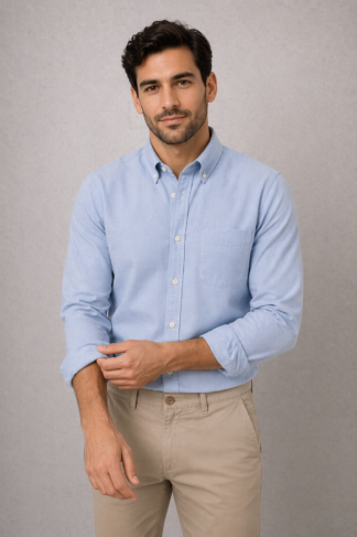 CAMISA LISA OXFORD M/L