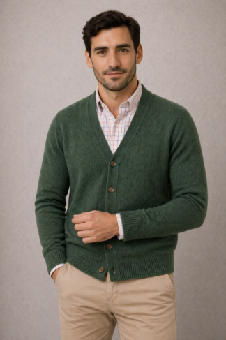 CARDIGAN C. BOTONES LISO