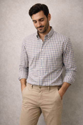 CAMISA SPORT C/CUADROS TLS