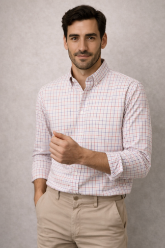 CAMISA SPORT CDROS MEDIANOS TLS