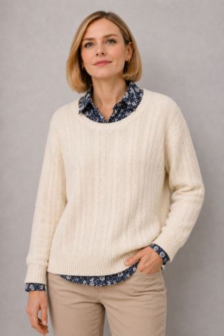 SWEATER BASE C/OCHOS