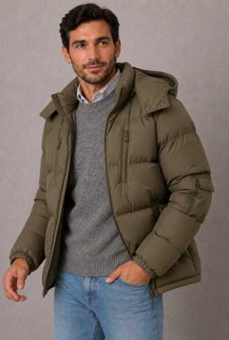 CAMPERA CON CAPUCHA STEVE